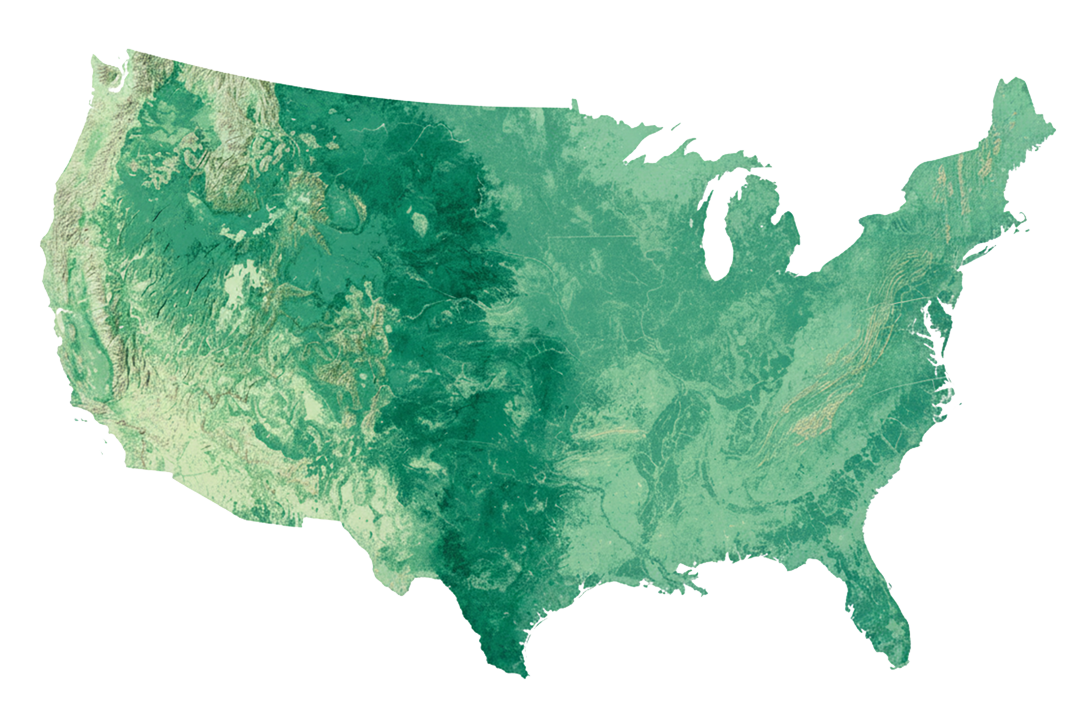 U.S. grasslands opportunity map